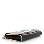Epi World Tour Twist Chain Wallet Black