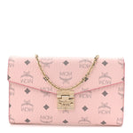 Visetos Medium Patricia Wallet On Chain Soft Pink