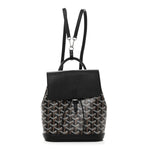 Goyardine Calfskin Mini Alpin Backpack Black