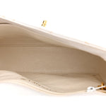 Caviar CC Shoulder Bag White