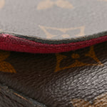 Monogram Pochette Felicie Chain Wallet Fuchsia
