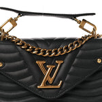 Calfskin New Wave Chain PM Black