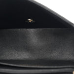 Caviar Quilted Mini Square Flap Black