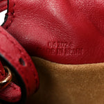 Calfskin Mini Flamenco Knot Bag Red
