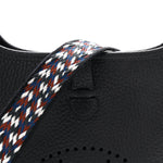 Taurillon Clemence Zigzag Evelyne TPM Caban Black Bleu Zellige Indigo