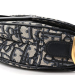 Oblique Saddle Bag Blue