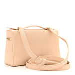 Grained Calfskin L19 Extra Pocket Pouch Creamed Honey