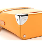 Calfskin N°7 Vertical Box Trunk Yellow