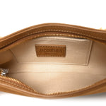 Suede Shearling Le Bisou Doux Camel