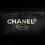 Caviar Quilted Medallion Tote Black