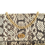 Snakeskin GG Ophidia Wallet On Chain Roccia