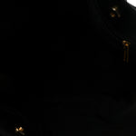Calfskin Cerf Executive Shopper Tote Black