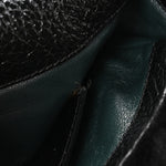 Faux Fur Clutch Black