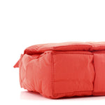 Nylon Intrecciato Padded Tech Cassette Bag Red