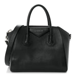 Sugar Goatskin Small Antigona Black