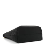 Grained Calfskin Triomphe Medium Cabas Anais Black