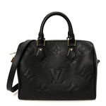 Empreinte Monogram Giant Speedy Bandouliere 25 Black