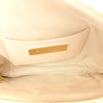 Calfskin Quilted All About Waist Belt Bag Light Beige