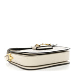 GG Supreme Monogram Horsebit 1955 Shoulder Bag Beige Mystic White