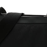 Grained Calfskin Duo Bag Black
