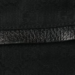 GG Monogram Double Pocket Belt Bag Black