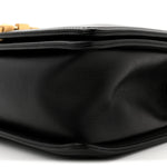 Calfskin Quilted Medium Boy Flap Black