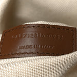 Suede Shearling Patchwork Monogram Giant Jamie Brown Beige