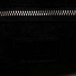 Vernis Flower Quilted Twist Shoulder Bag GM Black