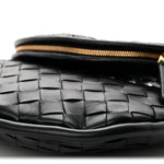 Nappa Intrecciato Small Gemelli Black