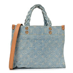 Monogram Washed Denim Let Go PM Sky Blue