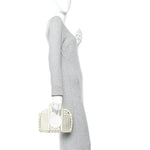 Recycled Plastic Vitello Liberty Matte Small Fendi Basket White Ice