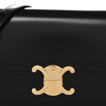 Shiny Calfskin Teen Triomphe Black
