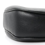 Supple Calfskin Cuir Triomphe Small Heloise Shoulder Bag Black