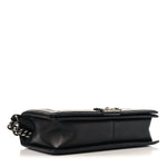 Lambskin Quilted New Medium Boy Flap Black