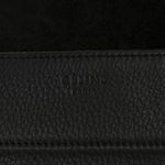 Grained Calfskin Medium Phantom Luggage Black