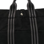 Canvas Herline MM Tote Black