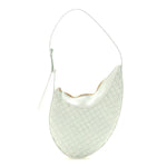 Nappa Intrecciato Small Drop Shoulder Bag Glacier