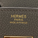 Togo Birkin 30 Gris Meyer