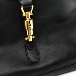 Soft Calfskin Small Mercato Tote Bag Black