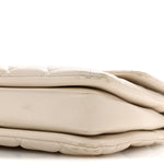 Lambskin Quilted Small Trendy CC Dual Handle Flap Bag White