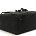 Ultra Matte Calfskin Cannage Small My ABCDior Lady Dior Black