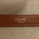 Jacquard Striped Large Cabas Thais Tobacco Tan