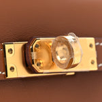 Swift Kelly Pochette Clutch Gold