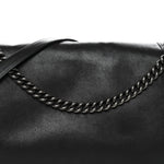 Calfskin Large Boy Reverso Flap Black