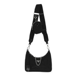 Re-Nylon Saffiano Re-Edition 2005 Shoulder Bag Black