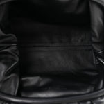 Smooth Butter Calf The Pouch Oversized Clutch Black