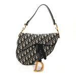 Oblique Saddle Bag Blue