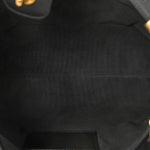 Calfskin Quilted Small Coco Base Shopping Bag Black