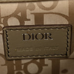 Grained Calfskin Mini Gallop Bag With Strap Beige