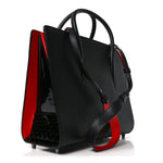 Calfskin Spikes Loubinthesky Medium Paloma Black